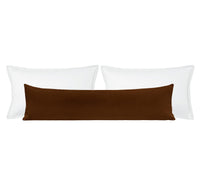 THE XL LUMBAR :: SIGNATURE VELVET // COGNAC