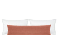 THE XL LUMBAR :: STRIE VELVET // BLUSH