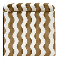 THE SKIRTED OTTOMAN :: THE WAVE  // CAMEL
