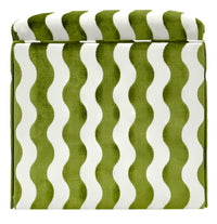 THE SKIRTED OTTOMAN :: THE WAVE  // LETTUCE