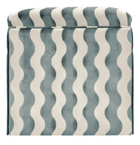 THE SKIRTED OTTOMAN :: THE WAVE  // SKY