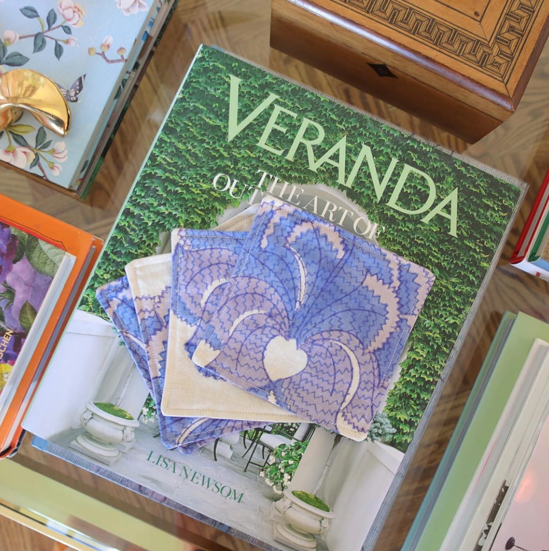 COCKTAIL NAPKINS :: ESMERALDA | TULU TEXTILES