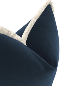 SIGNATURE VELVET // PRUSSIAN BLUE + FRINGE