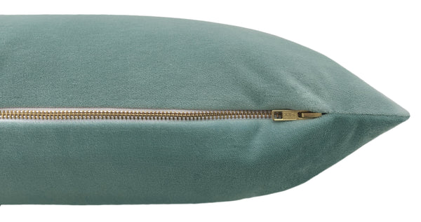 THE XL LUMBAR :: SOCIETY VELVET // CERULEAN BLUE