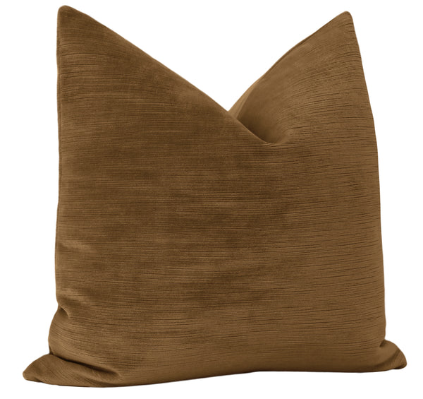 STRIE VELVET // CHESTNUT