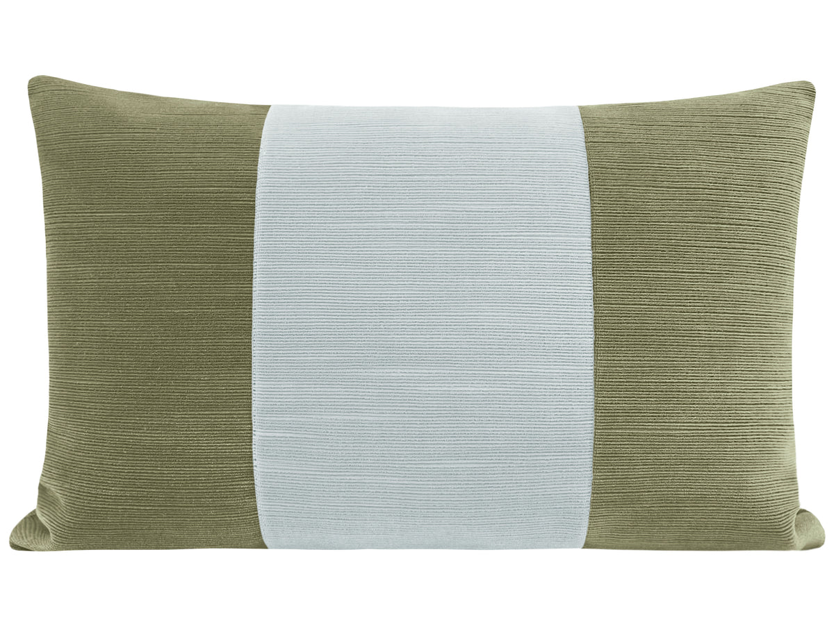 THE LITTLE LUMBAR :: STRIE VELVET // SPANISH MOSS + MIST