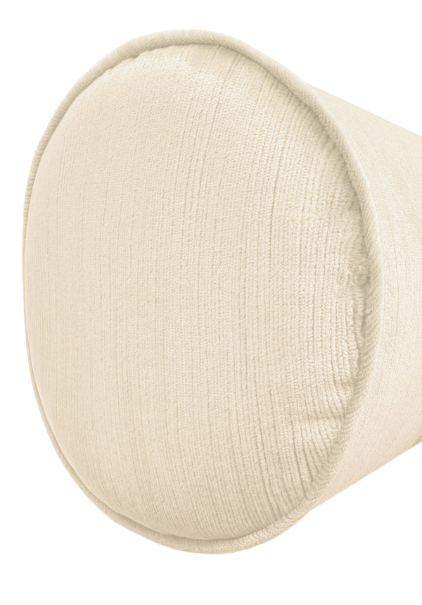 THE BOLSTER :: STRIE VELVET // CASHMERE