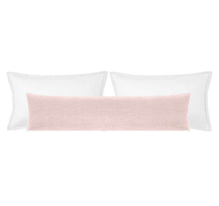 THE XL LUMBAR :: STRIE VELVET // BALLET