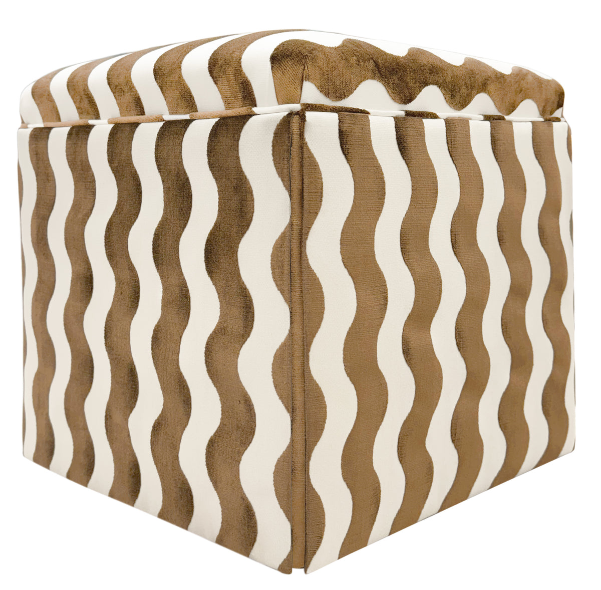 THE SKIRTED OTTOMAN :: THE WAVE  // CAMEL