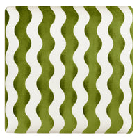 THE SKIRTED OTTOMAN :: THE WAVE  // LETTUCE
