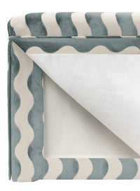THE SKIRTED OTTOMAN :: THE WAVE  // SKY