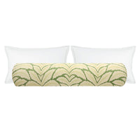 THE BOLSTER :: TALAVERA LINEN // LEAF