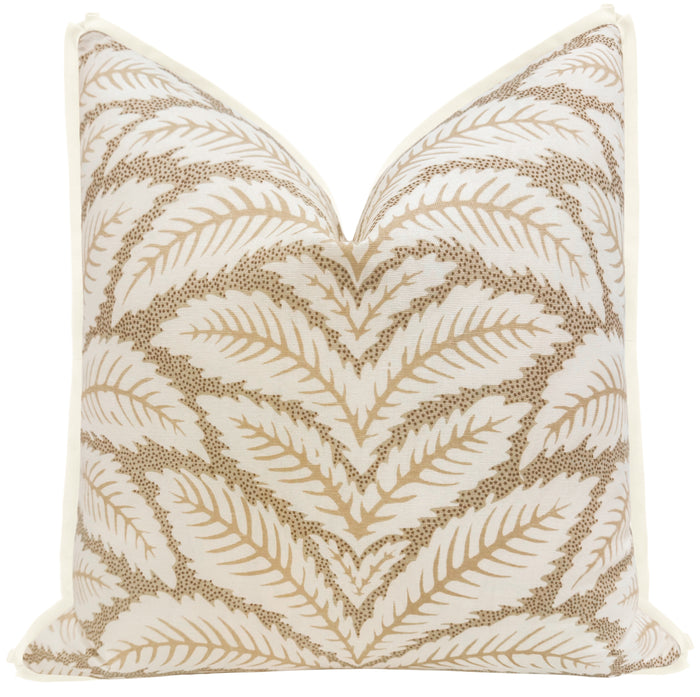 TALAVERA COTTON AND LINEN PRINT // BEIGE | BRUNSCHWIG & FILS