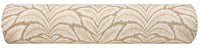 THE BOLSTER :: TALAVERA COTTON AND LINEN PRINT // BEIGE | BRUNSCHWIG & FILS