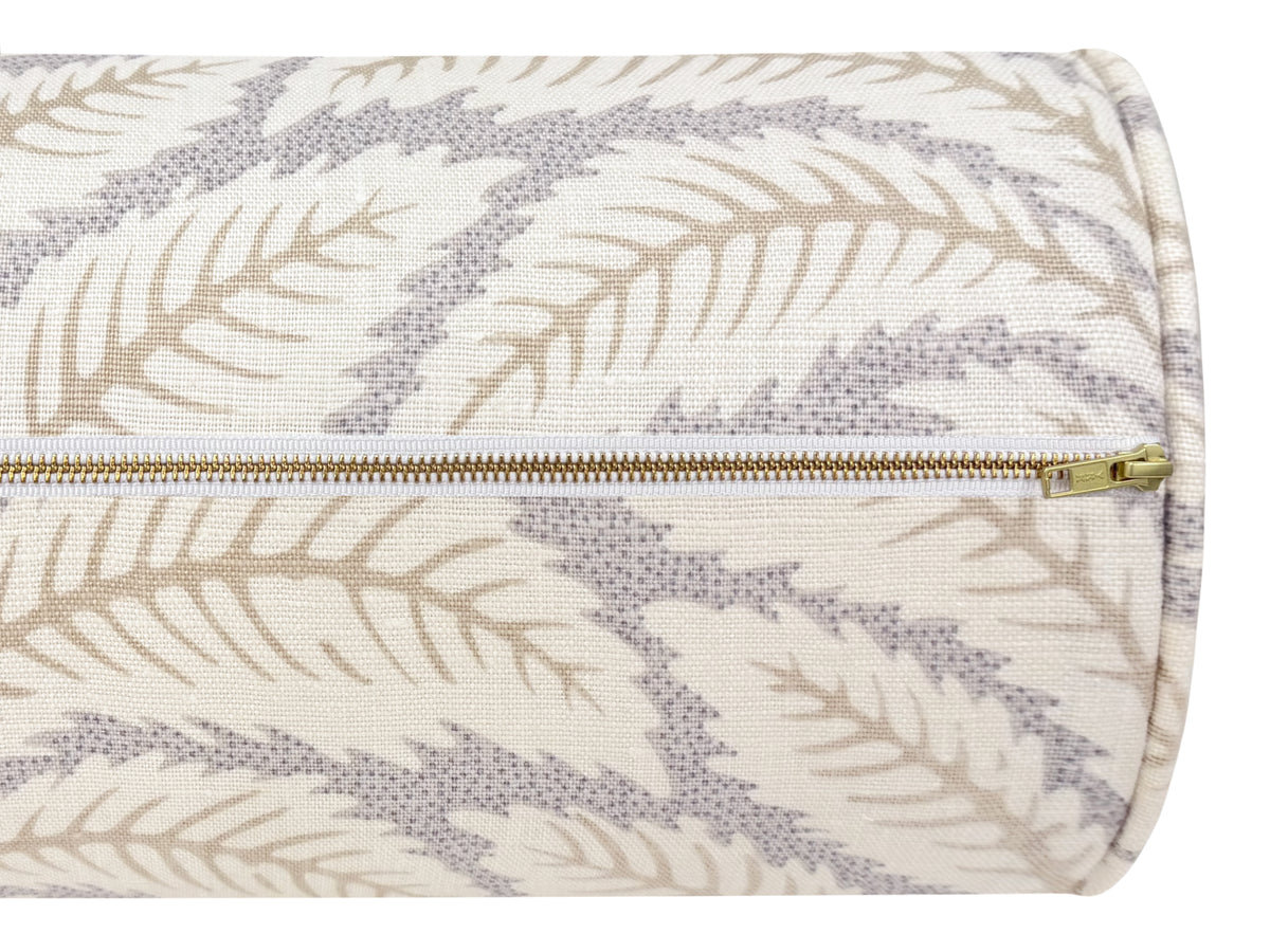 THE BOLSTER :: TALAVERA LINEN // BIRCH | BRUNSCHWIG & FILS