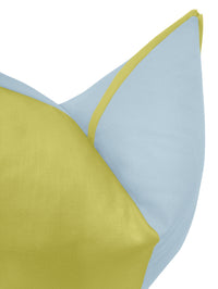 THE DUET | CLASSIC LINEN // CHARTREUSE + POWDER BLUE