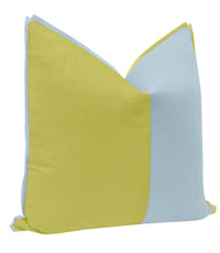 THE DUET | CLASSIC LINEN // CHARTREUSE + POWDER BLUE