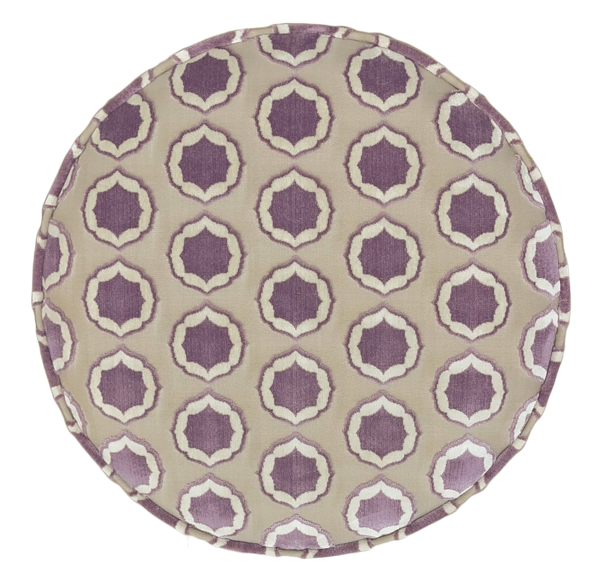 THE TIGHT ROUND OTTOMAN :: TIANA | MANUEL CANOVAS