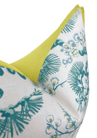 TRELLIS LINEN PRINT // AEGEAN | LDC