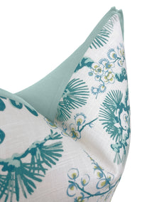 TRELLIS LINEN PRINT // AEGEAN | LDC