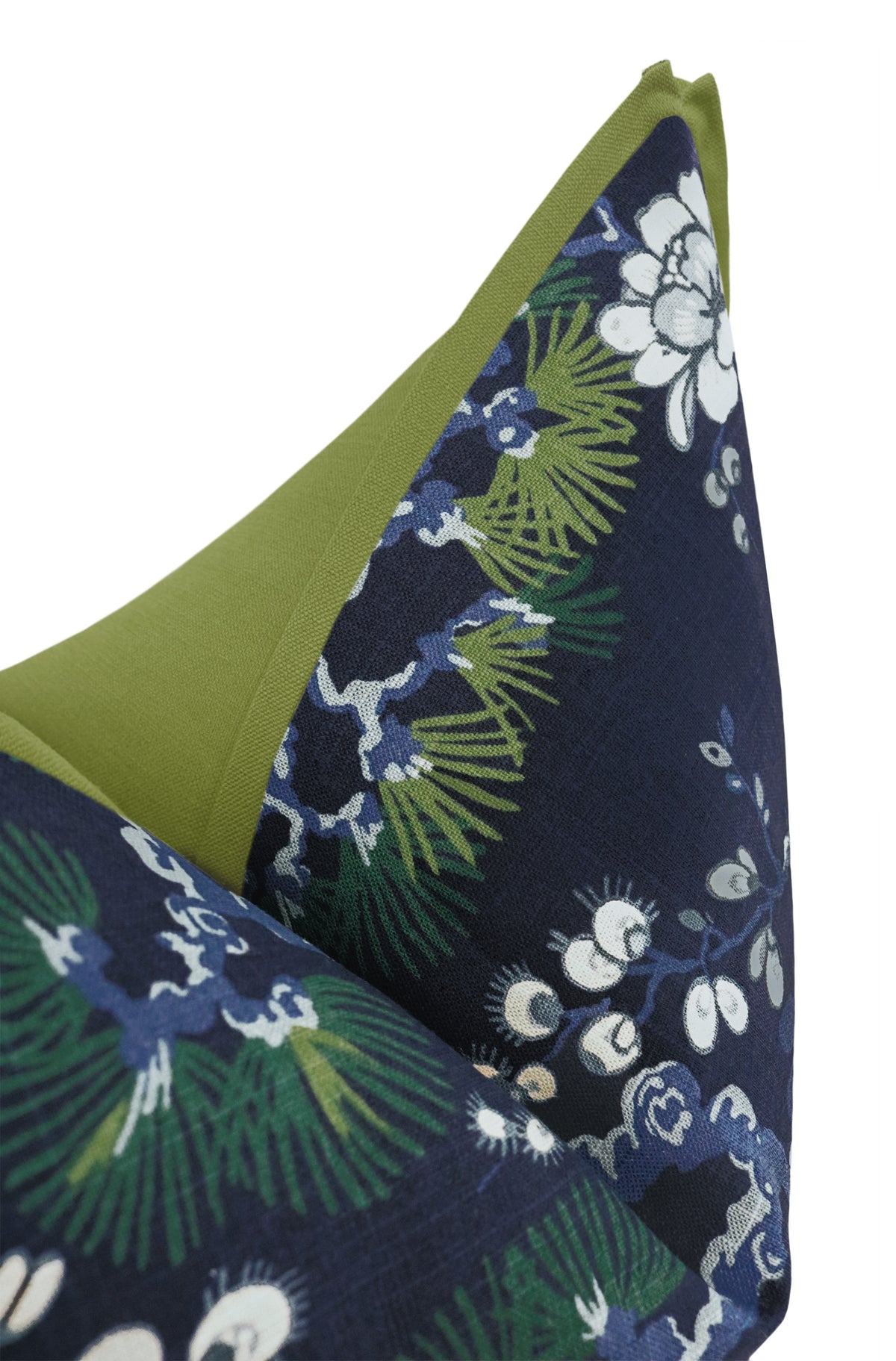 TRELLIS LINEN PRINT // NAVY BLUE | LDC