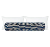 THE BOLSTER :: VANDERBILT VELVET // BLEU | SCHUMACHER