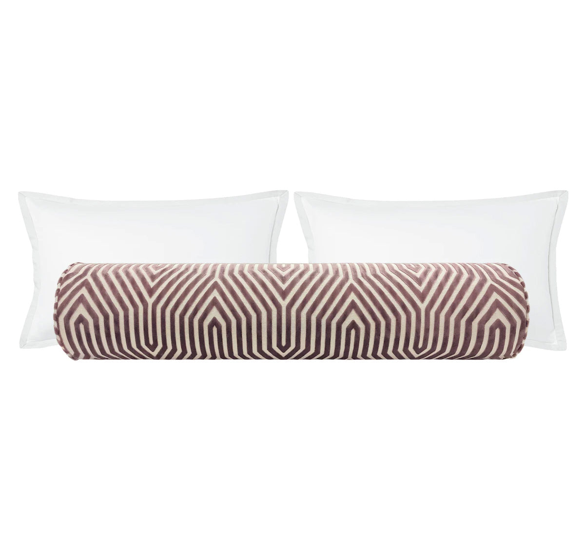 THE BOLSTER :: VANDERBILT VELVET // LILAC | SCHUMACHER