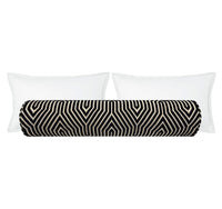 THE BOLSTER :: VANDERBILT VELVET // NOIR | SCHUMACHER
