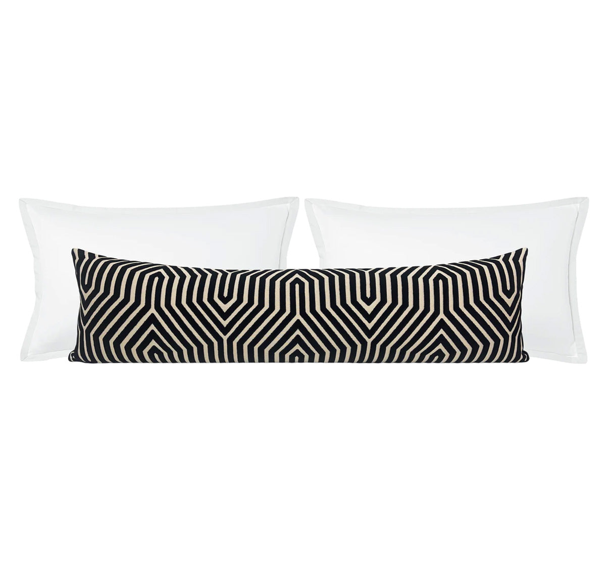THE XL LUMBAR :: VANDERBILT VELVET // NOIR | SCHUMACHER