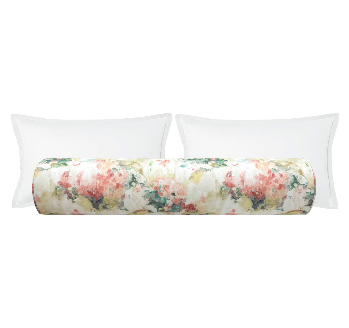 THE BOLSTER :: WATERCOLOR FLORAL // FERN