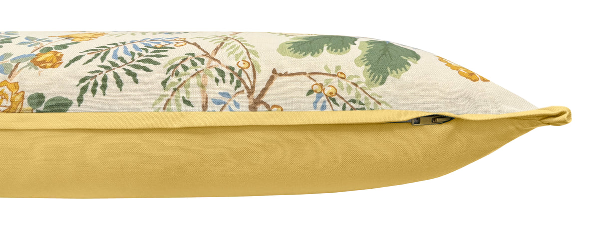 THE XL LUMBAR :: CHINESE PEONY // GOLD | LEE JOFA