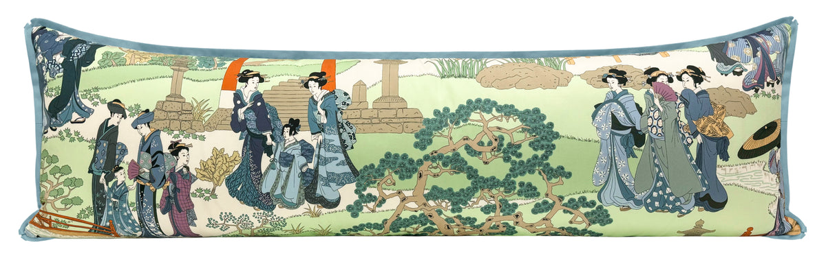 THE XL LUMBAR :: GEISHAS // INDIGO | MANUEL CANOVAS