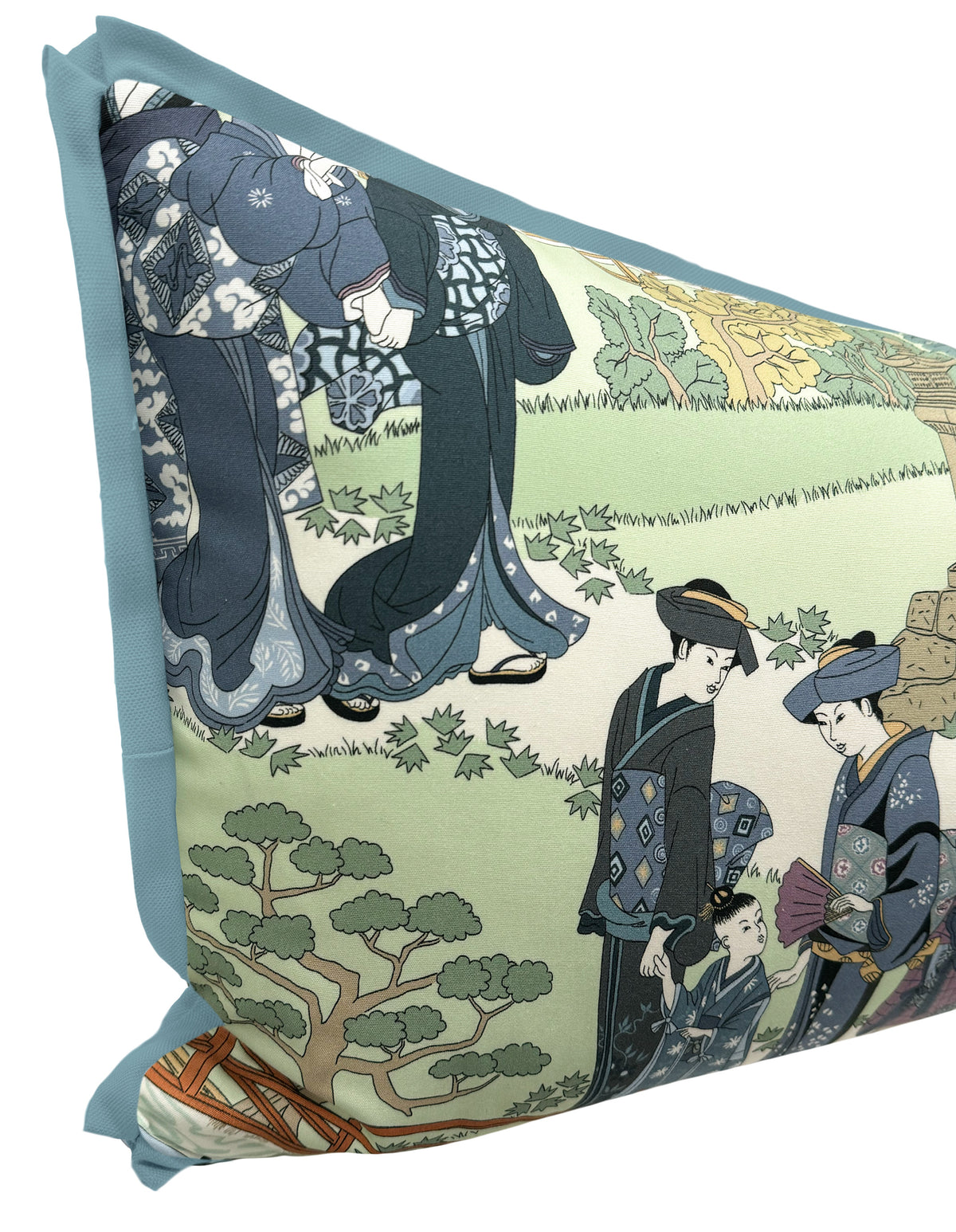 THE XL LUMBAR :: GEISHAS // INDIGO | MANUEL CANOVAS