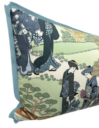 THE XL LUMBAR :: GEISHAS // INDIGO | MANUEL CANOVAS