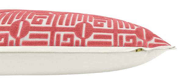 THE XL LUMBAR :: LABYRINTH VELVET // CORAL | THIBAUT