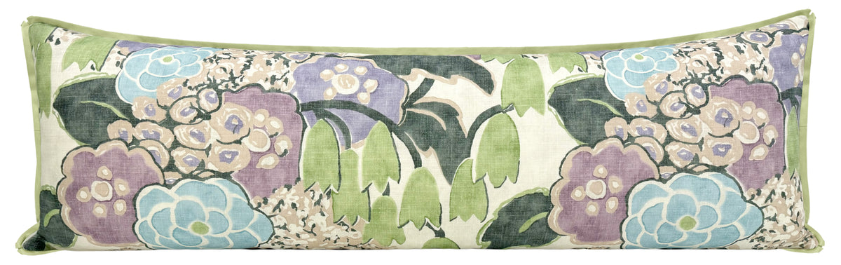 THE XL LUMBAR :: LAURA // LAVENDER AND GREEN | THIBAUT