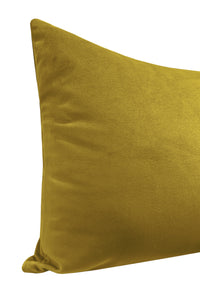 THE XL LUMBAR :: MELROSE VELVET // CHARTREUSE