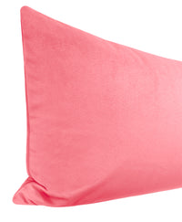 THE XL LUMBAR :: MELROSE VELVET // ROSÉ PINK