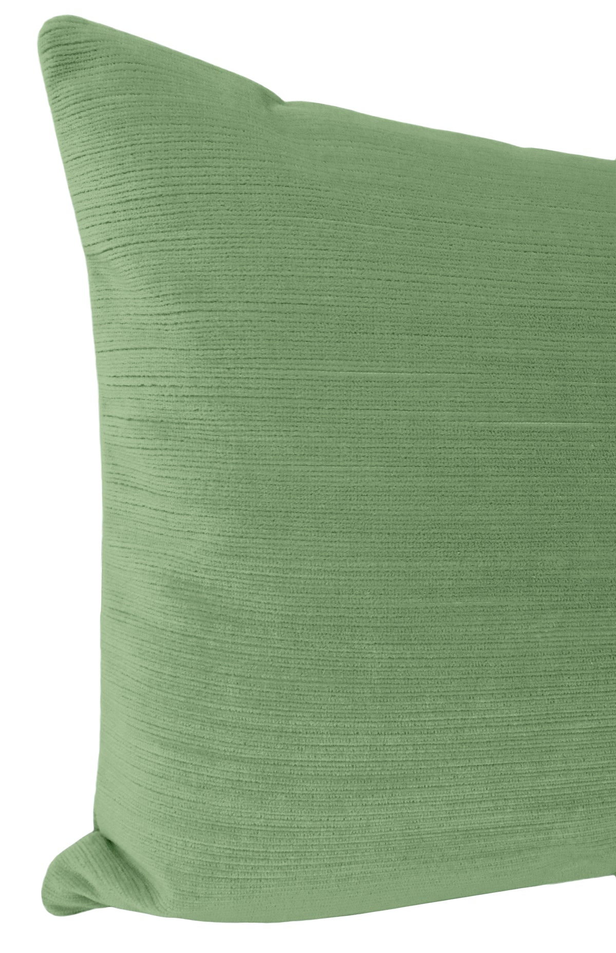 THE XL LUMBAR :: STRIE VELVET // JADE