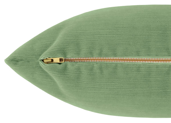 THE XL LUMBAR :: STRIE VELVET // JADE