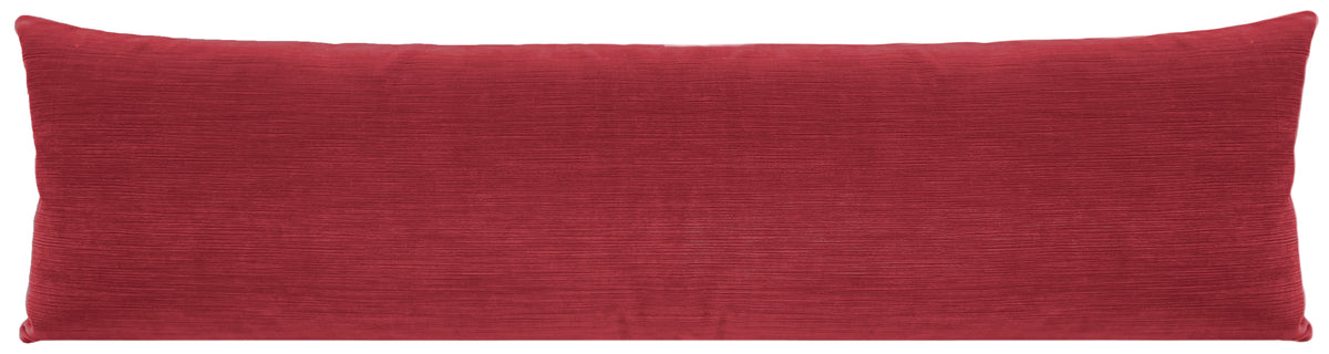 THE XL LUMBAR :: STRIE VELVET // RHUBARB
