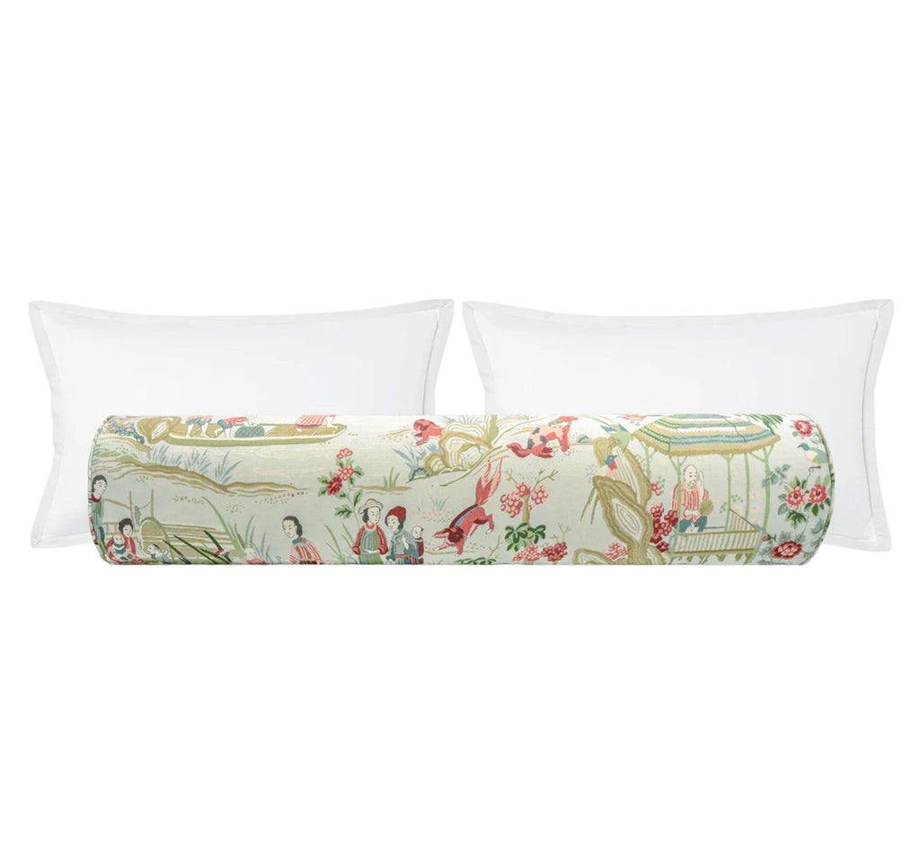 THE BOLSTER :: YANGTZE RIVER // AQUA | SCHUMACHER – Little Design Co.