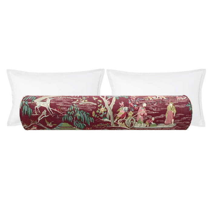 THE BOLSTER :: YANGTZE RIVER // AUBERGINE | SCHUMACHER