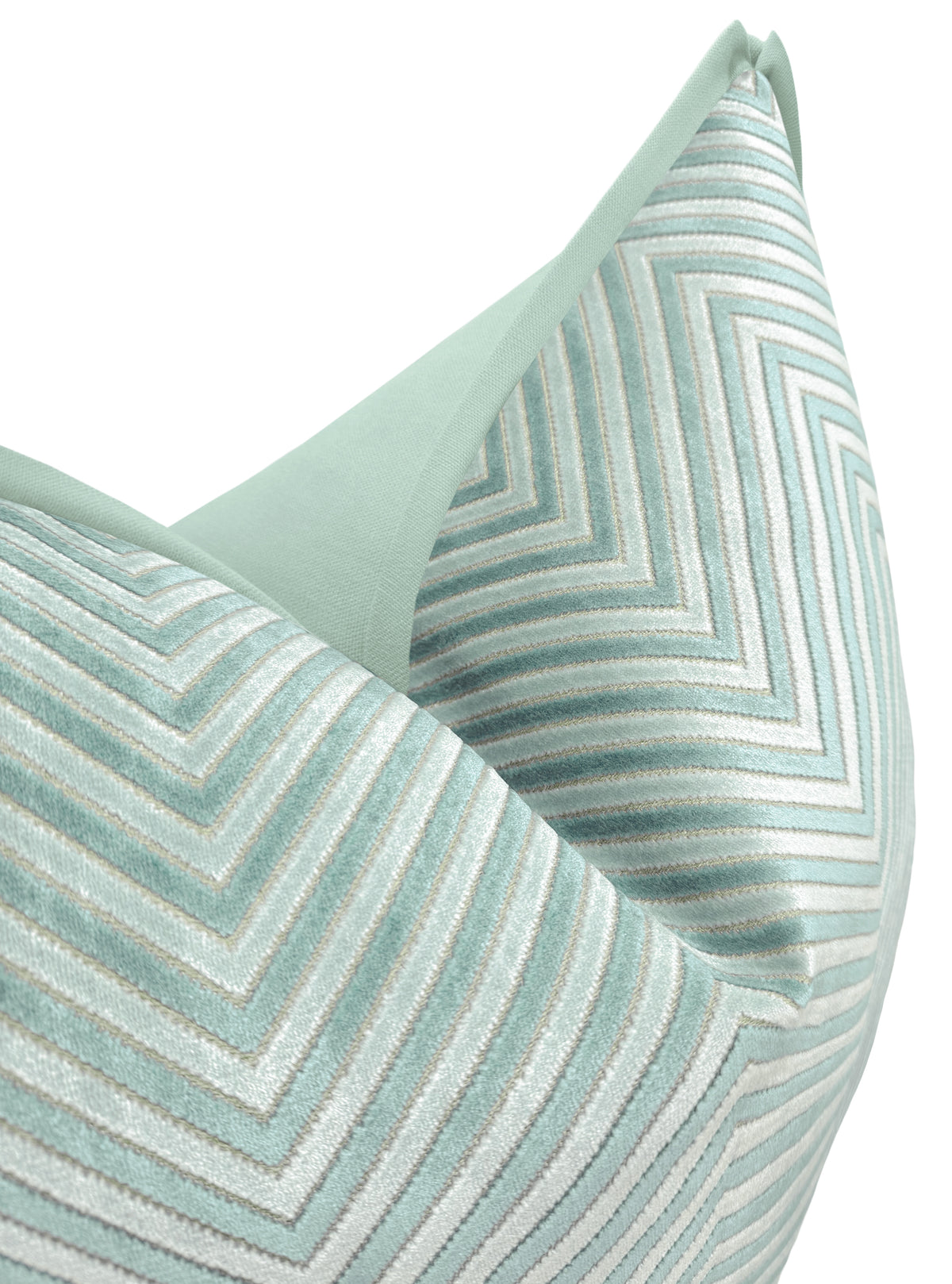 ZARA CUT VELVET // SPA BLUE | LDC