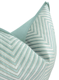 ZARA CUT VELVET // SPA BLUE | LDC