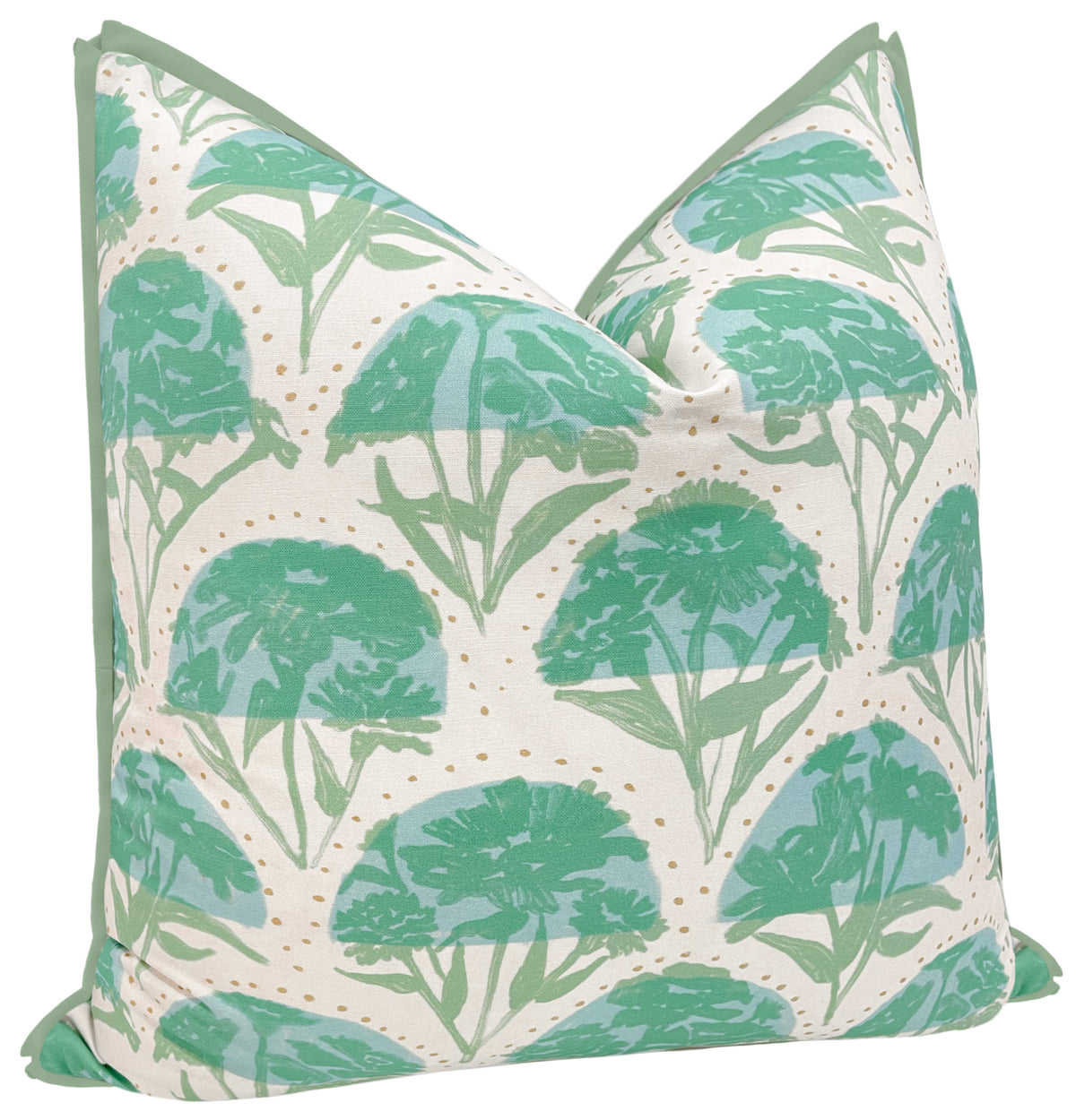 ZINNIA ARC // EMERALD | TEIL TEXTILES