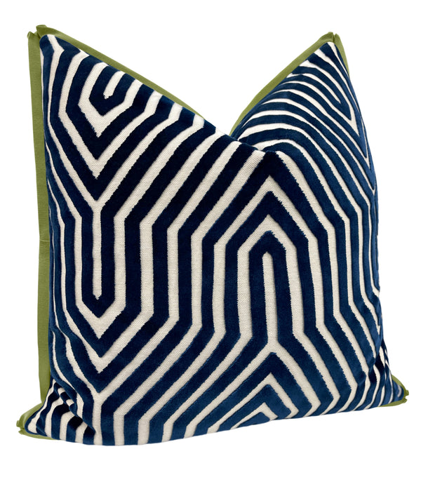 VANDERBILT VELVET // BLEU | SCHUMACHER