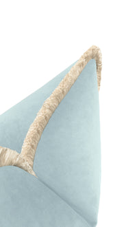 SOCIETY VELVET // SOFT BLUE + FRINGE