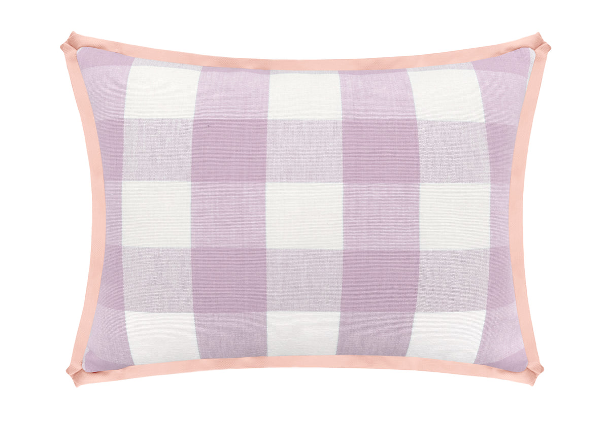 THE MINI :: CHARLESTON CHECK // LAVENDER