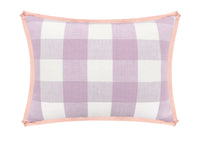 THE MINI :: CHARLESTON CHECK // LAVENDER